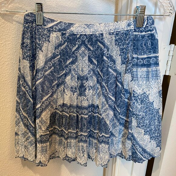 Vintage Abercrombie and Fitch navy mini skirt